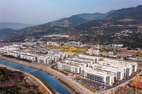 奉节生态产业工业园。奉节县委宣传部供图